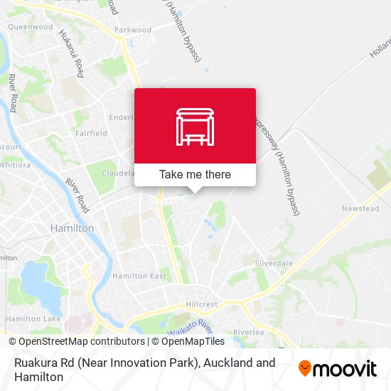 Ruakura Rd (Near Innovation Park) map