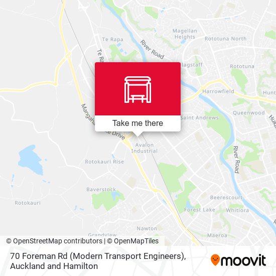 70 Foreman Rd (Modern Transport Engineers) map