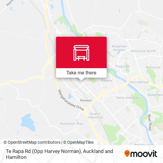 Te Rapa Rd (Opp Harvey Norman) map