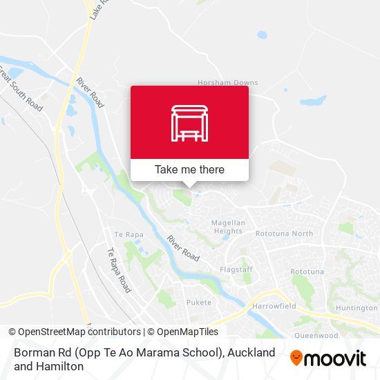 Borman Rd (Opp Te Ao Marama School)地图