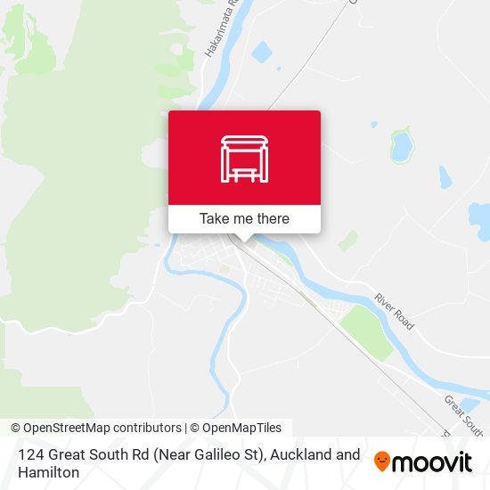 124 Great South Rd (Near Galileo St) map