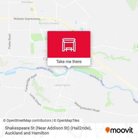 Shakespeare St (Near Addison St) (Hail2ride) map