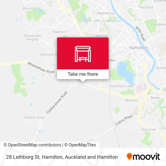 28 Lethborg St, Hamilton map