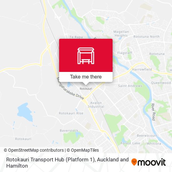 Rotokauri Transport Hub (Platform 1)地图