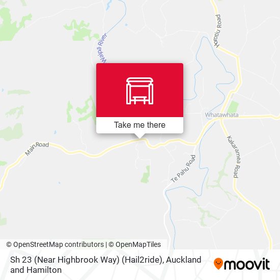 Sh 23 (Near Highbrook Way) (Hail2ride) map