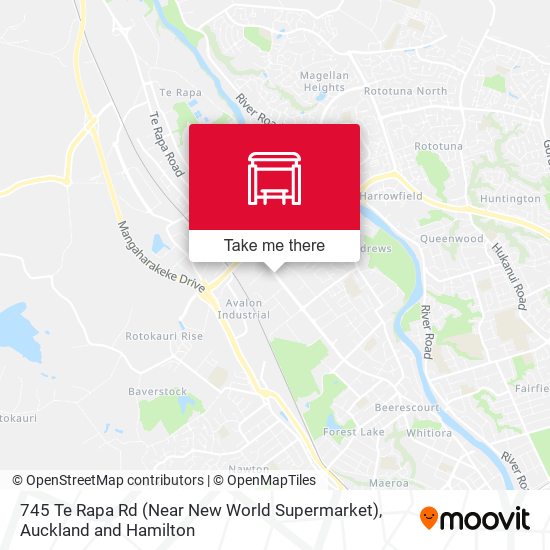 745 Te Rapa Rd (Near New World Supermarket) map