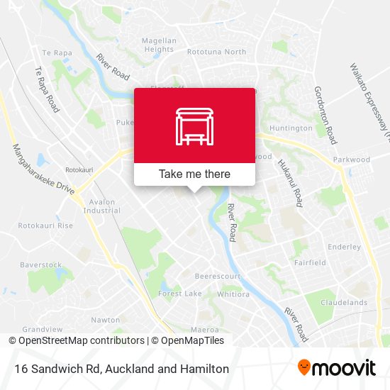 16 Sandwich Rd map