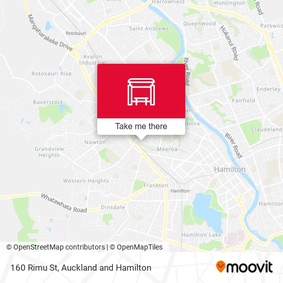 160 Rimu St map