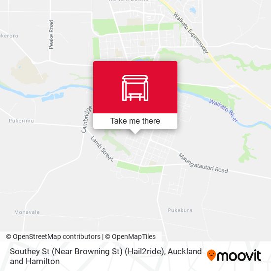 Southey St (Near Browning St) (Hail2ride) map