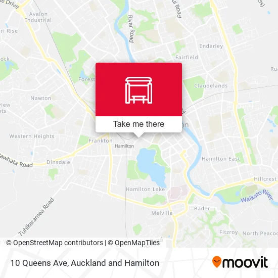 10 Queens Ave map