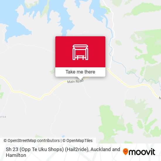 Sh 23 (Opp Te Uku Shops) (Hail2ride) map