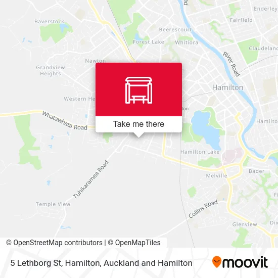 5 Lethborg St, Hamilton map