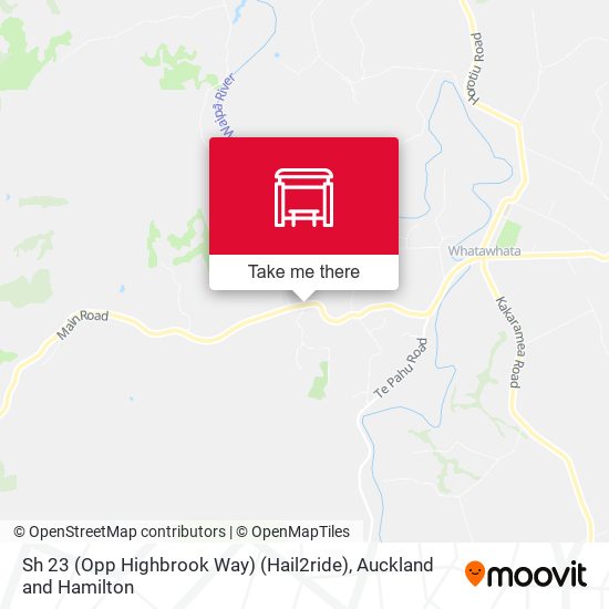 Sh 23 (Opp Highbrook Way) (Hail2ride) map
