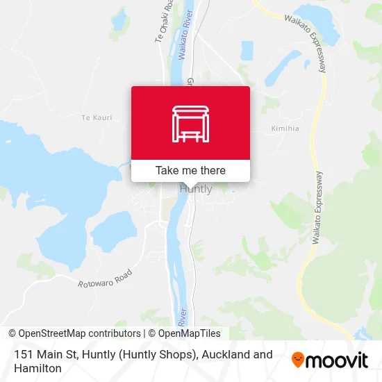 151 Main St, Huntly (Huntly Shops) map