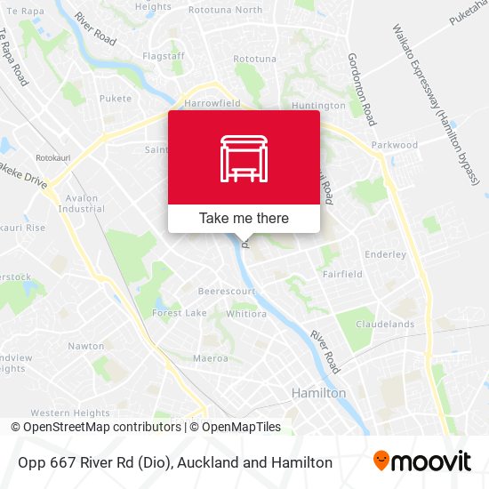 Opp 667 River Rd (Dio) map