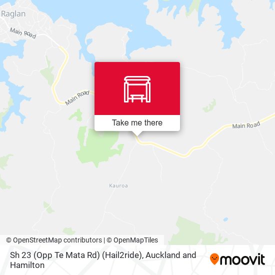 Sh 23 (Opp Te Mata Rd) (Hail2ride)地图