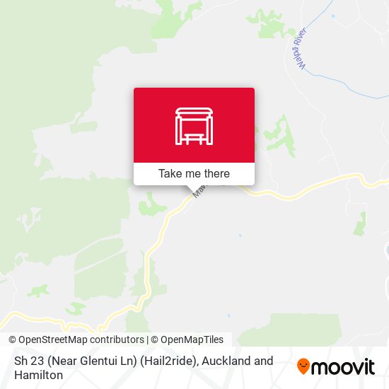 Sh 23 (Near Glentui Ln) (Hail2ride) map