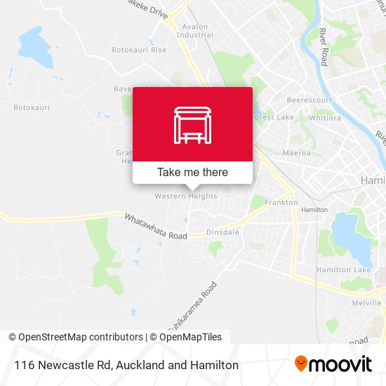 116 Newcastle Rd map