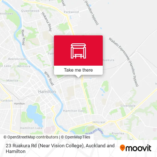23 Ruakura Rd (Near Vision College) map