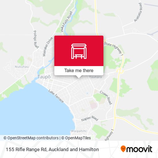 155 Rifle Range Rd map