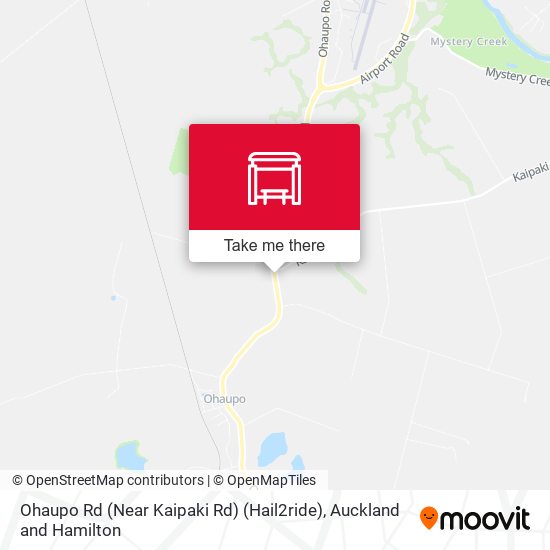 Ohaupo Rd (Near Kaipaki Rd) (Hail2ride) map