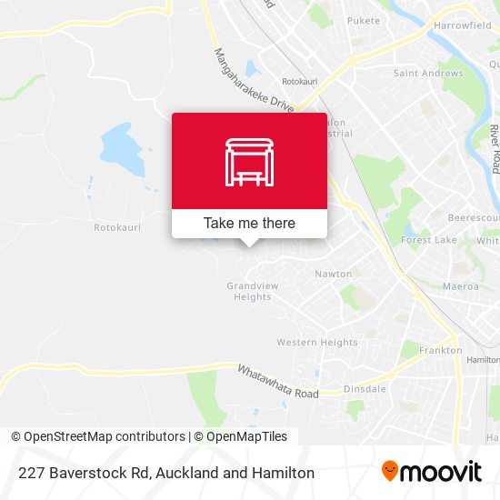 227 Baverstock Rd map