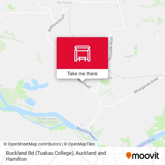 Buckland Rd (Tuakau College) map