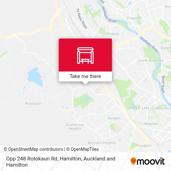 Opp 248 Rotokauri Rd, Hamilton map