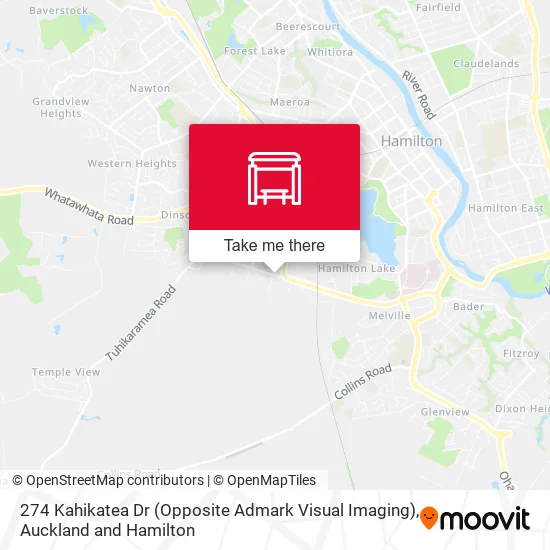 274 Kahikatea Dr (Opposite Admark Visual Imaging) map