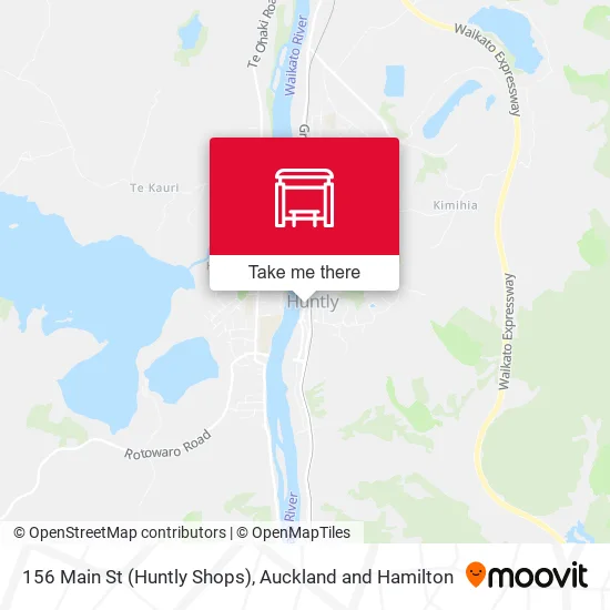 156 Main St (Huntly Shops) map