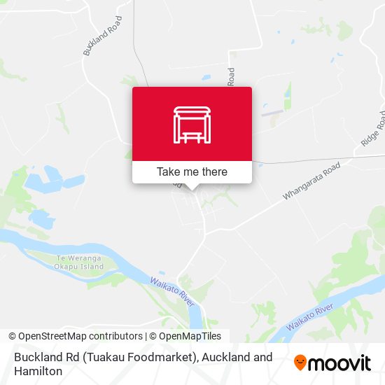 Buckland Rd (Tuakau Foodmarket) map