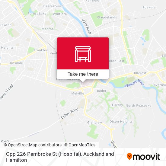 Opp 226 Pembroke St (Hospital) map