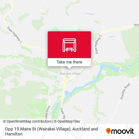 Opp 15 Maire St (Wairakei Village) map