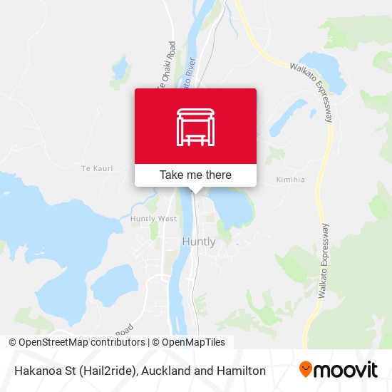 Hakanoa St (Hail2ride) map