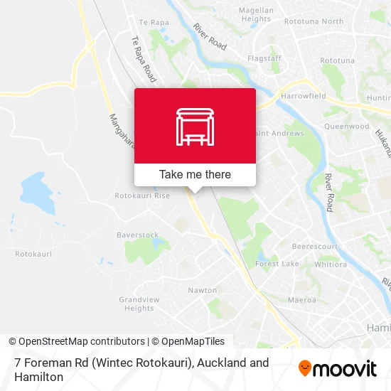 7 Foreman Rd (Wintec Rotokauri) map