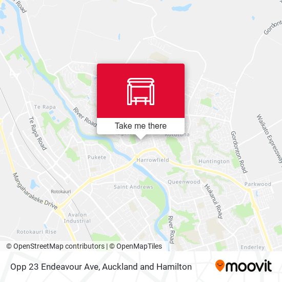 Opp 23 Endeavour Ave map