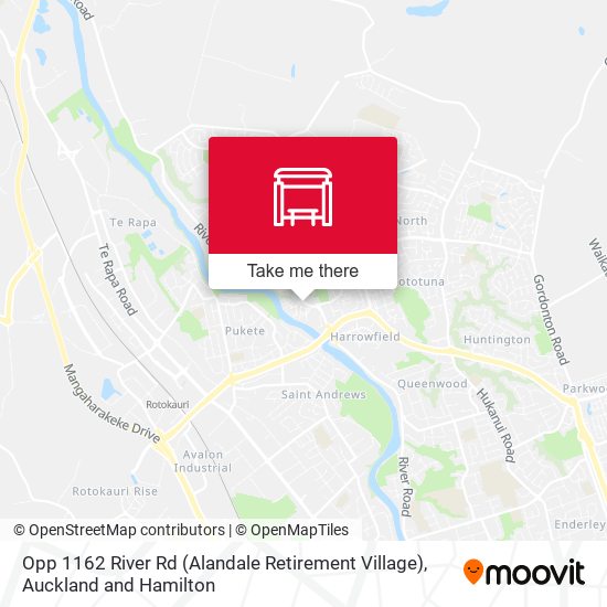 Opp 1162 River Rd (Alandale Retirement Village) map