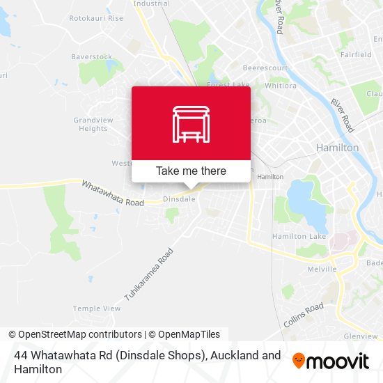 44 Whatawhata Rd (Dinsdale Shops) map