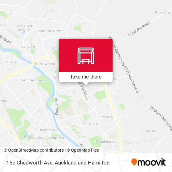 15c Chedworth Ave map