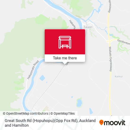 Great South Rd (Hopuhopu)(Opp Fox Rd) map