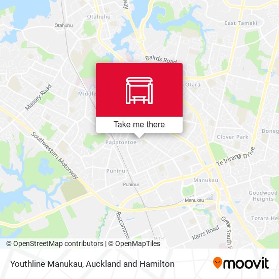 Youthline Manukau地图