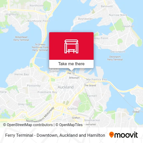 Ferry Terminal - Downtown map