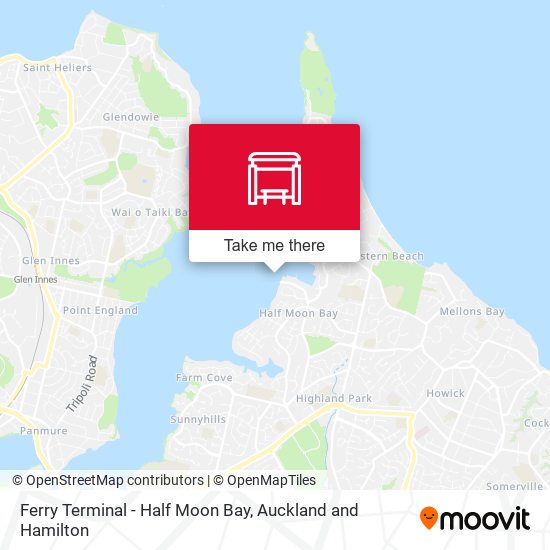 Ferry Terminal - Half Moon Bay地图