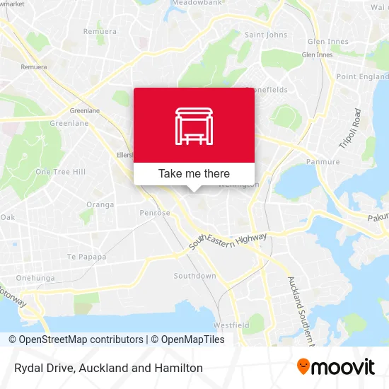 Rydal Drive map