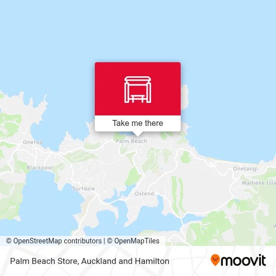 Palm Beach Store map