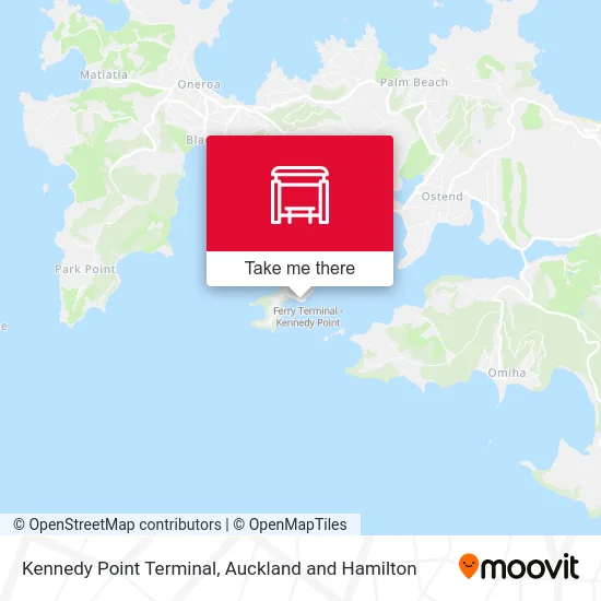 Kennedy Point Terminal map