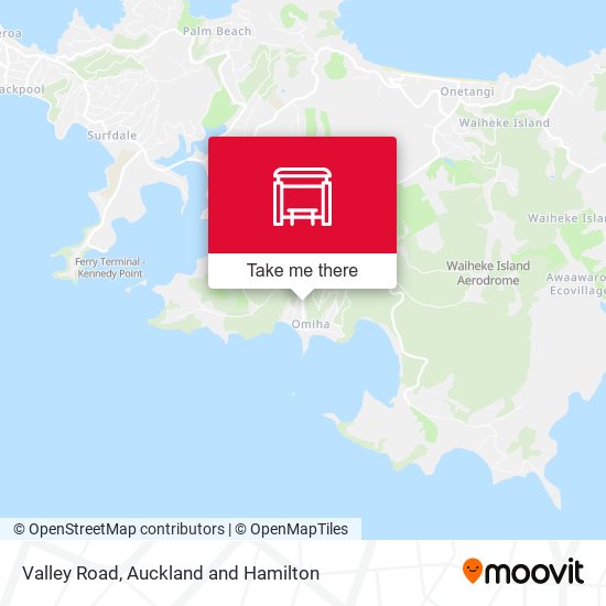 Valley Road map