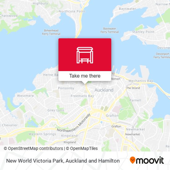 New World Victoria Park map