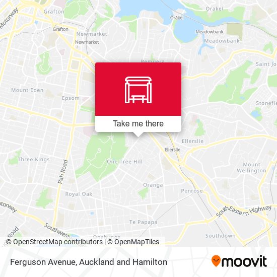 Ferguson Avenue map