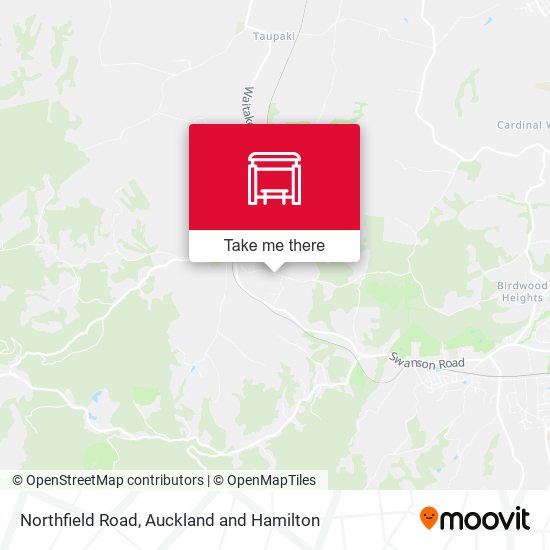 Northfield Road map